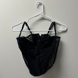 Edikted Black Corset Top